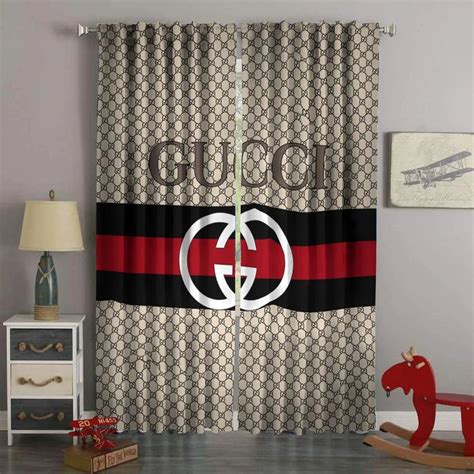 gucci drapes|gucci inspired home decor.